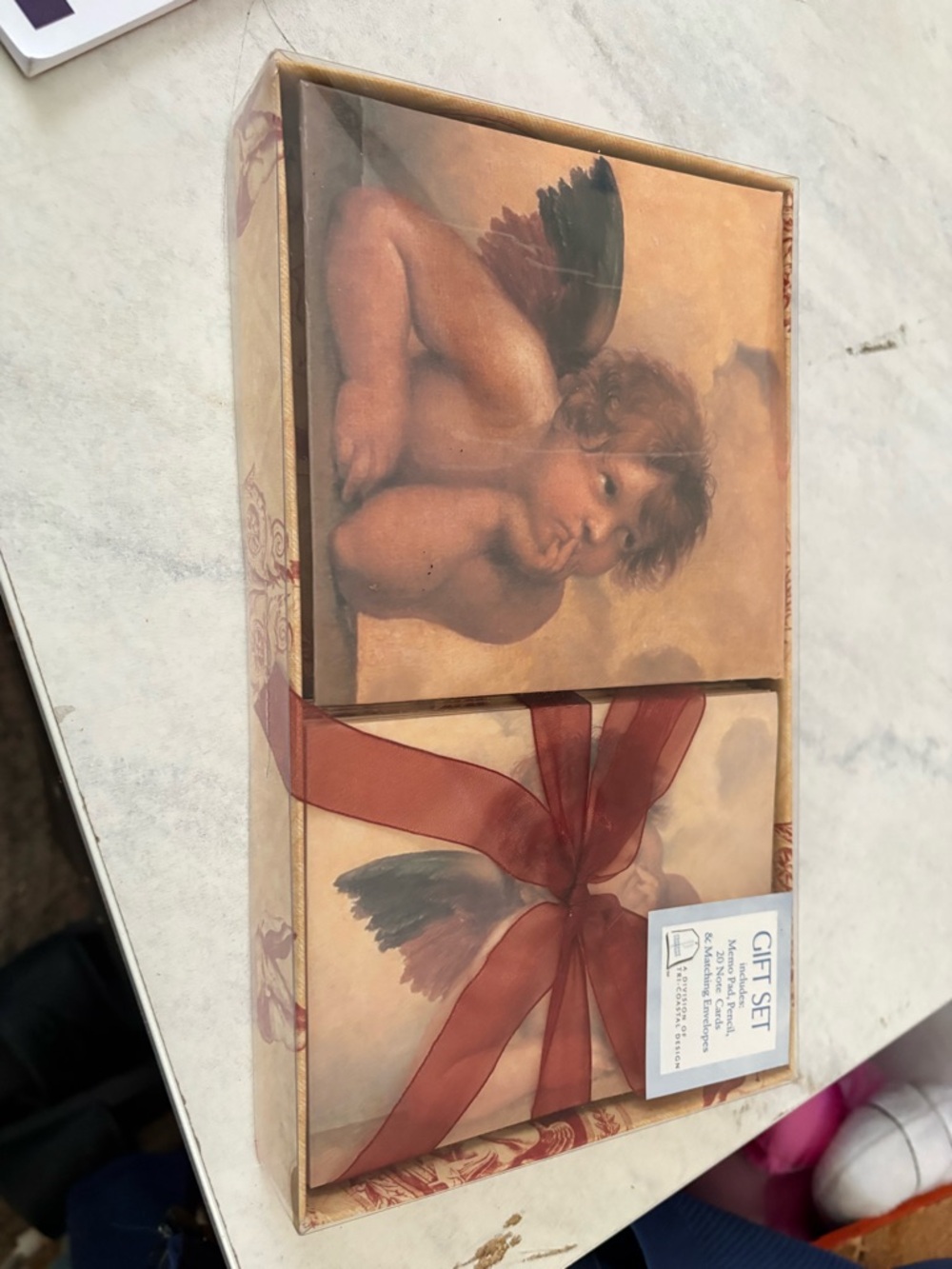 Cherub Stationary Gift Set- Vintage Angel Artwork - Picture 6 of 6